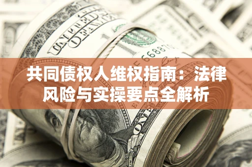 北京共同债权人维权指南：法律风险与实操要点全解析