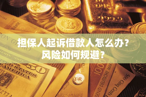 北京担保人起诉借款人怎么办？风险如何规避？